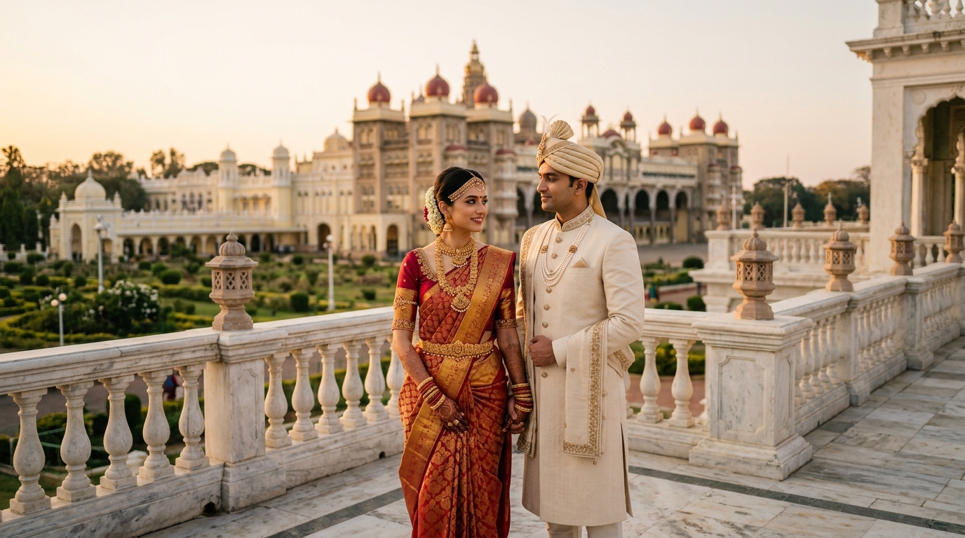 Mysore Palace Heritage Couple